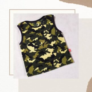 Chaleco cuello americano - Militar Verde
